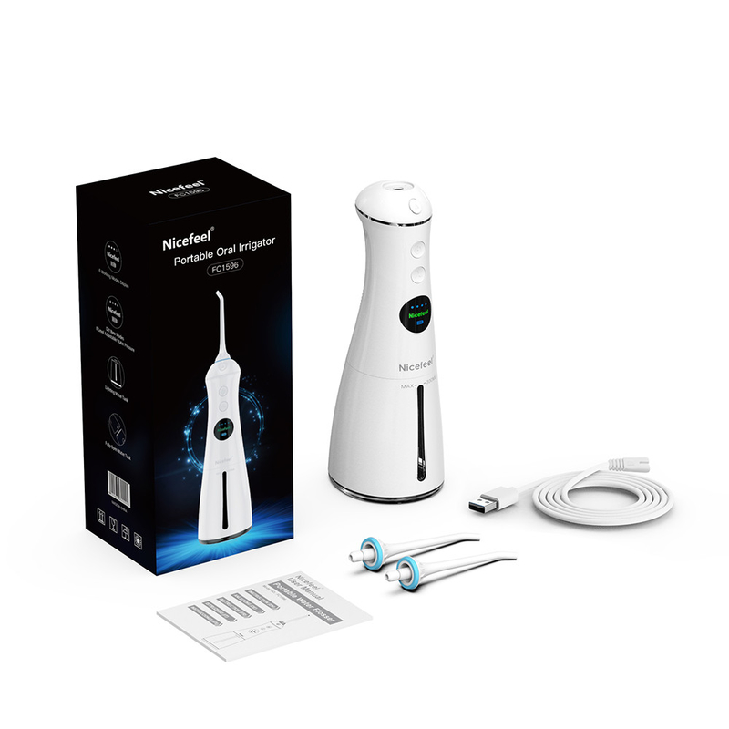 6+ Arbeits- elektrische Wasserstrahl- Mund- Hygiene 300ml der Modus-IPX7 Mund-Irrigator-Zahnweißungs-Wasser Flosser-Zahnseide