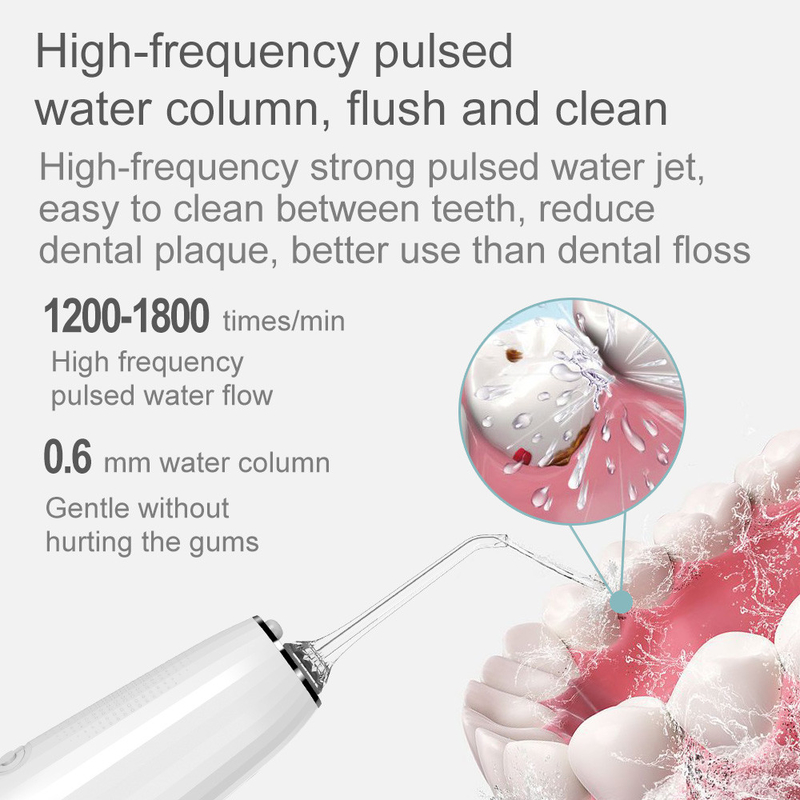 5+ Arbeits- elektrisches Wasserstrahl- Mund- Hygiene 300ml der Modus-Ipx7 Mund-Irrigator-Zahn-Reiniger-Wasser zahnmedizinisches Pik Flosser