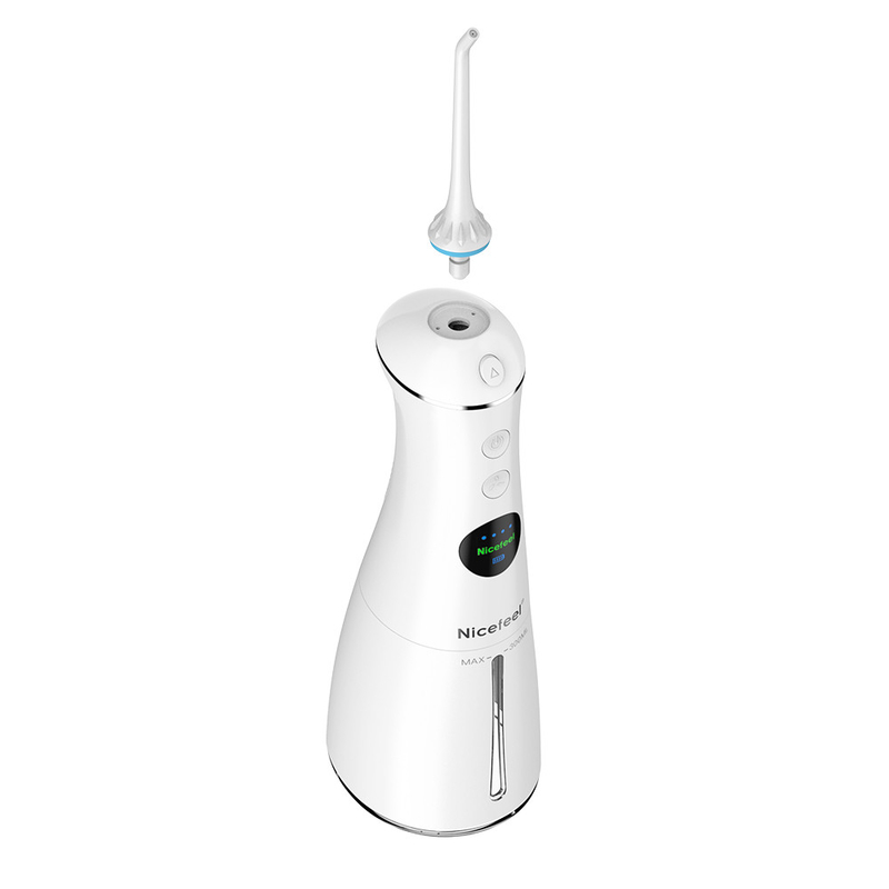 300ml elektrische Jet Cordless Water Flosser, 6 Arbeitsmodi wässern Jet Dental Flosser