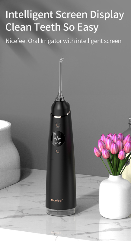 4+10 DIY-Modus drahtloses Mund-Irrigator mit optionalen Spitzen Ipx7