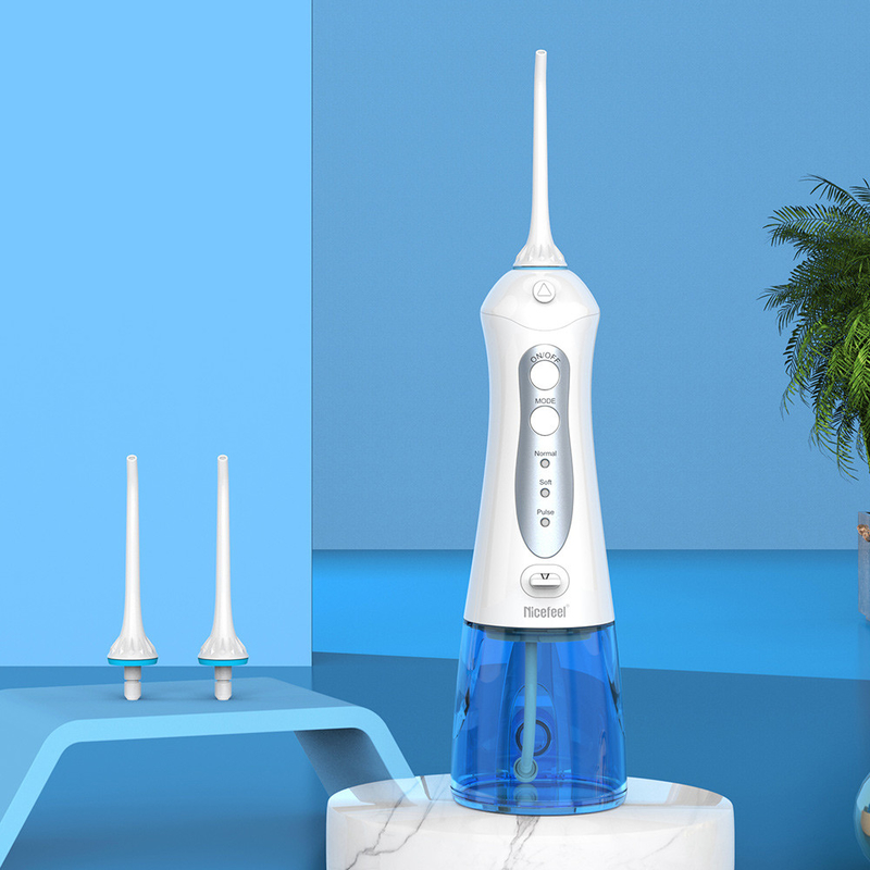 300 ml IPX7 Electric Jet Mini kabelloser tragbarer Mundduschen-Zahnreiniger