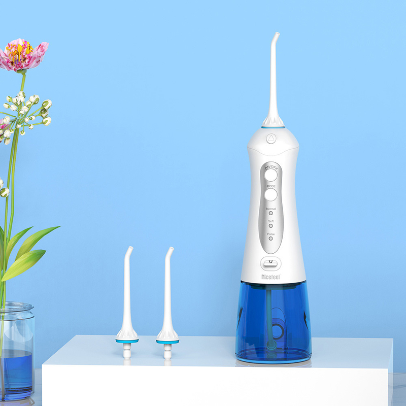 300 ml IPX7 Electric Jet Mini kabelloser tragbarer Mundduschen-Zahnreiniger