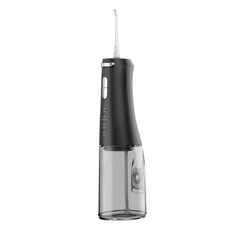 Munddusche mit privatem Logo/OEM Munddusche 2000 mAh Akku 300 ml Reservoir Medel-Etikett und Knopfdesign