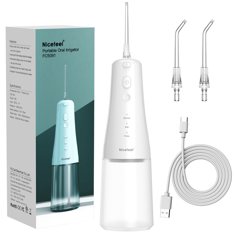 Drahtloses Wasser zahnmedizinisches Flosser tragbares wieder aufladbares Mund-Irrigator