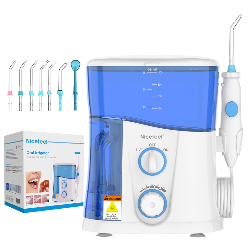 Drahtlose zahnmedizinische Mund-Wasser-Behälter-Kapazität Irrigator-Wasser Flosser 1000ml