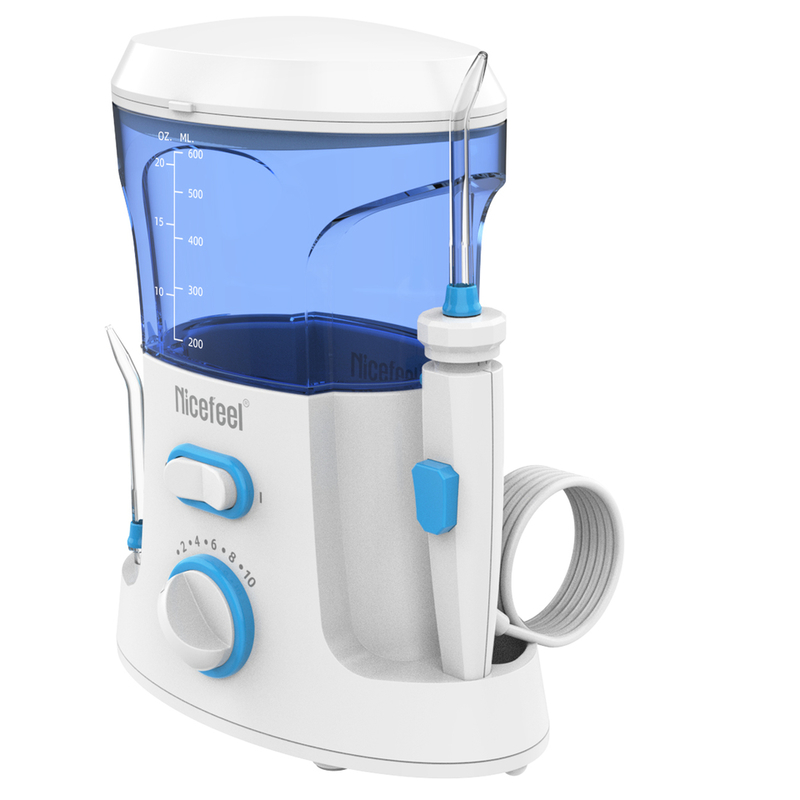 25.5*20.5*11.5cm ABS Countertop-Wasser Flosser mit 1.8m Schnur-Länge