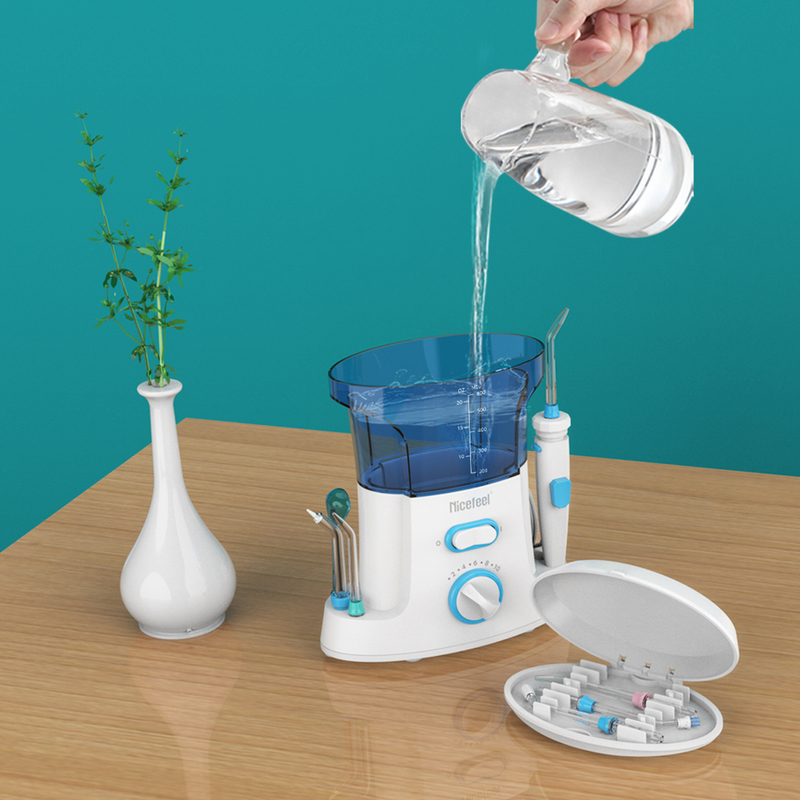 Tragbares drahtloses Wasser Flosser Mund-Irrigator Nicefeel für das Zahn-Säubern