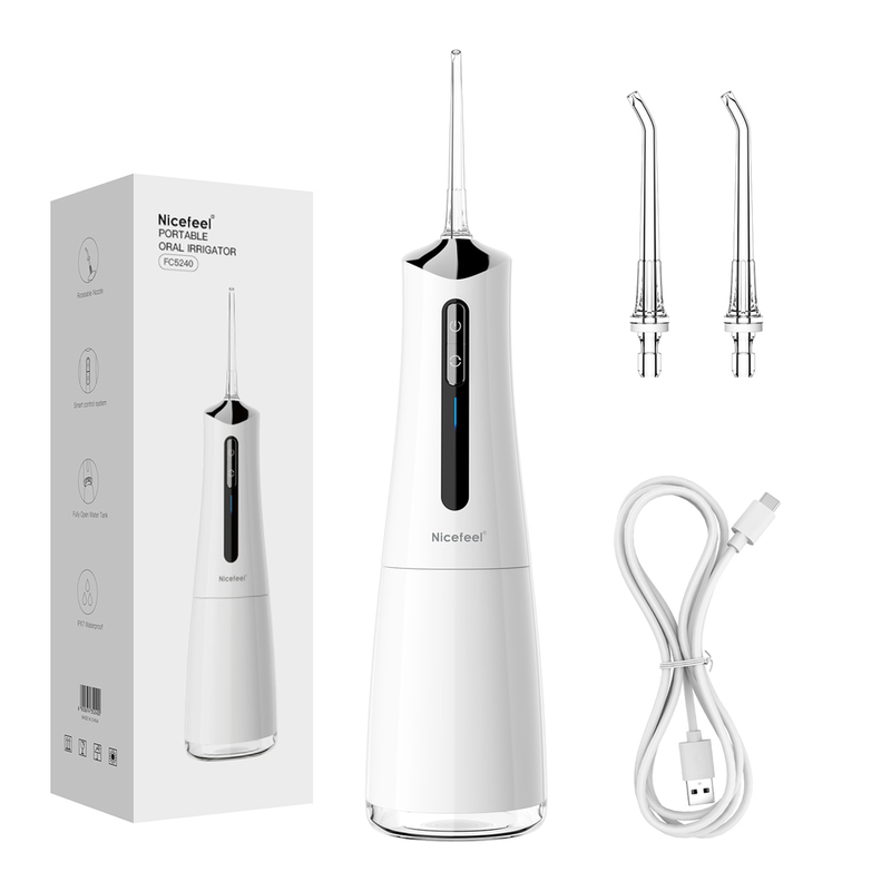 Nicefeel Kabellose Wasserflosser ABS-Technologie für optimale Zahnhygiene
