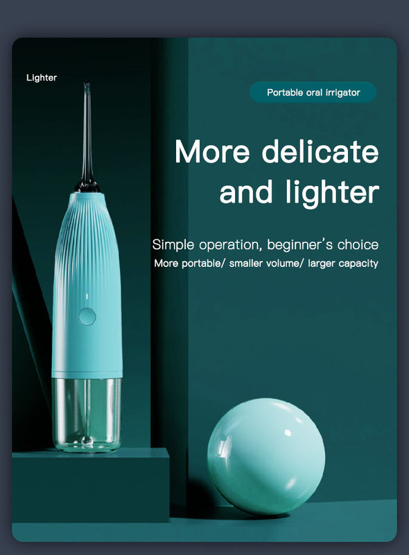 1400-1800 Zeiten/Minute Mini Water Flosser Food Grade-ABS für Zahnpflege
