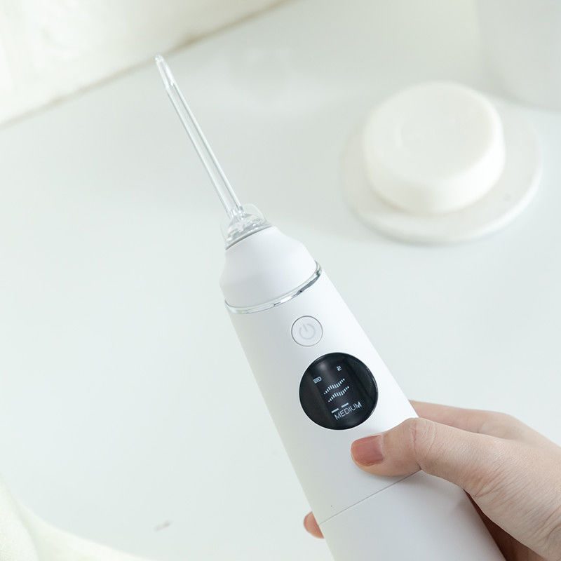 Elektrisches wieder aufladbares DIY-Wasser Flosser Massieren gummiert drahtloses Mund-Irrigator