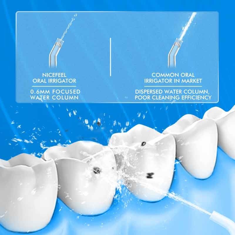 Leichtes drahtloses Wasser 228g Flosser Mund-Irrigator magnetische Aufladung