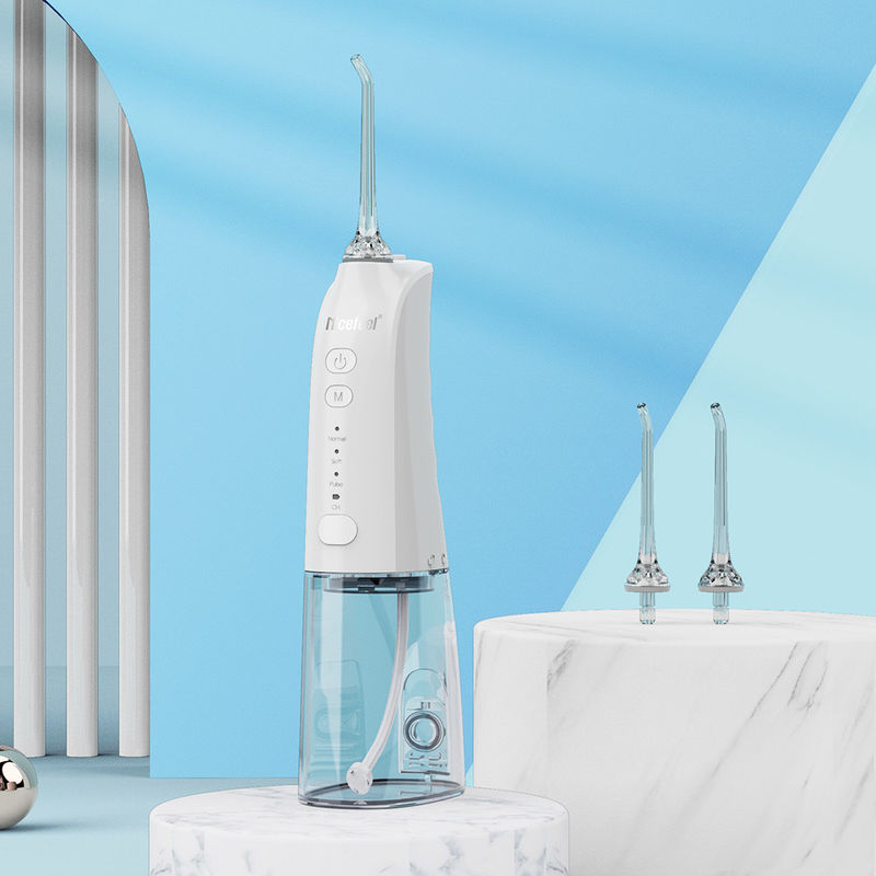 Tragbarer Druck 30-100psi Zahn-Reiniger-weißes drahtloses modernes Wasser Flosser