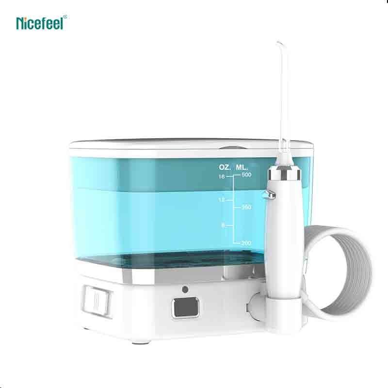 Tragbares drahtloses wieder aufladbares Wasser Flosser Nicefeel mit Behälter des Wasser-500ml