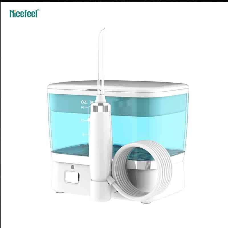 Tragbares elektrisches Wasser Flosser des Zahn-500ml 1400-1800 Zeiten Min Water Jet Pulse