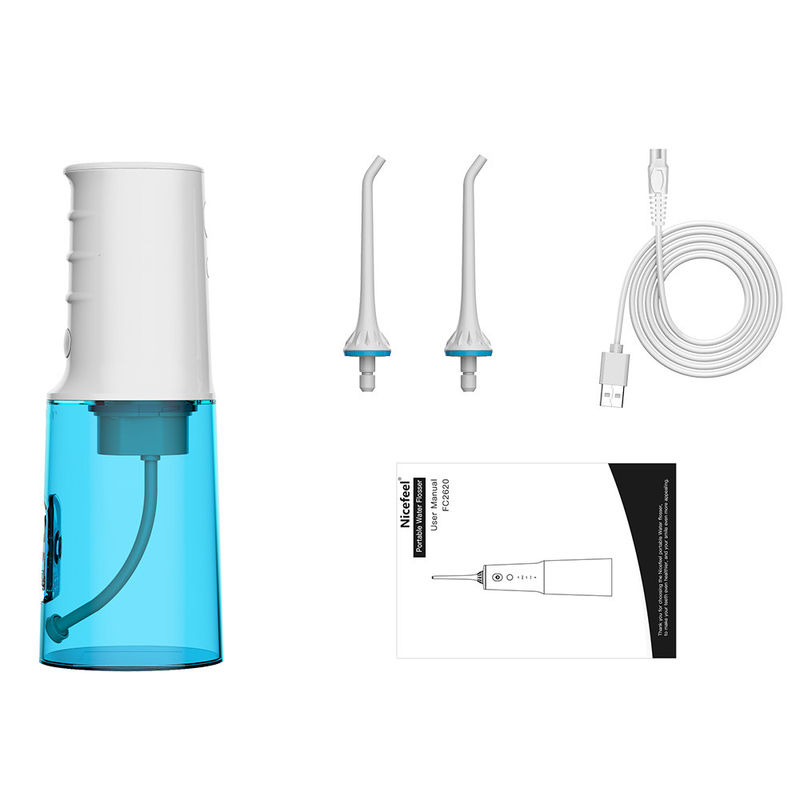 Bestes Electric Power Flosser für drahtloses Wasser Flosser IPX7 Reise Nicefeel 1900 Milliamperestunden-Batterie