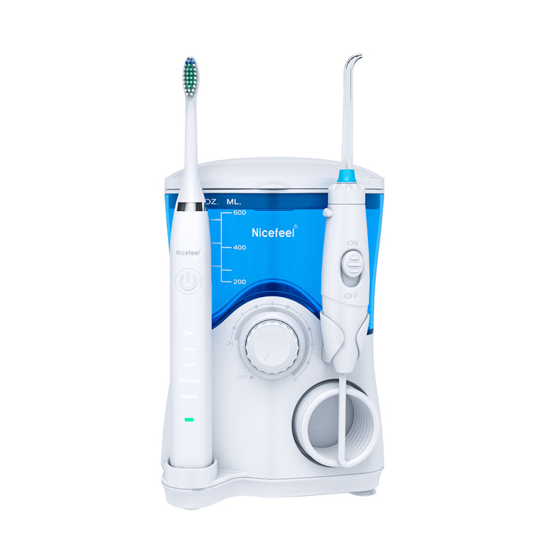 Nicefeel 600ml alle in einer Zahnbürste und in Flosser Sonic Electric For Family Share