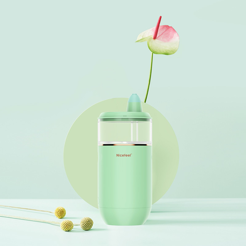 Arbeitsmodus-Alltagsgebrauch elektrisches nasales Irrigator Nicefeel drei mit Behälter 40ml